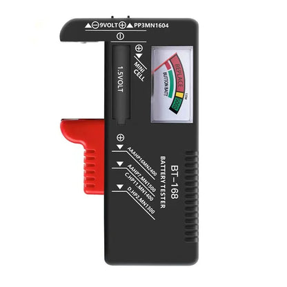 Digital Battery Tester LCD Display AA/AAA/9V/1.5V Coin Cell Battery Capacity Tester Check Load Analyzer Diagnostic Tool