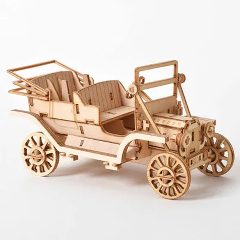 Diy 3D Wooden Puzzle for Assembly Puzzle Laser Cutting Sailing Ship Biplane Steam Locomotive Train Toy Diy Kit for Adults Child